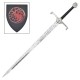 TARGARYEN'S BLACKFYRE SWORD (With Plaque) TARGARYEN'S BLACKFYRE SWORD (With Plaque), Honoring the Legacy: The Targaryen Blackfyre